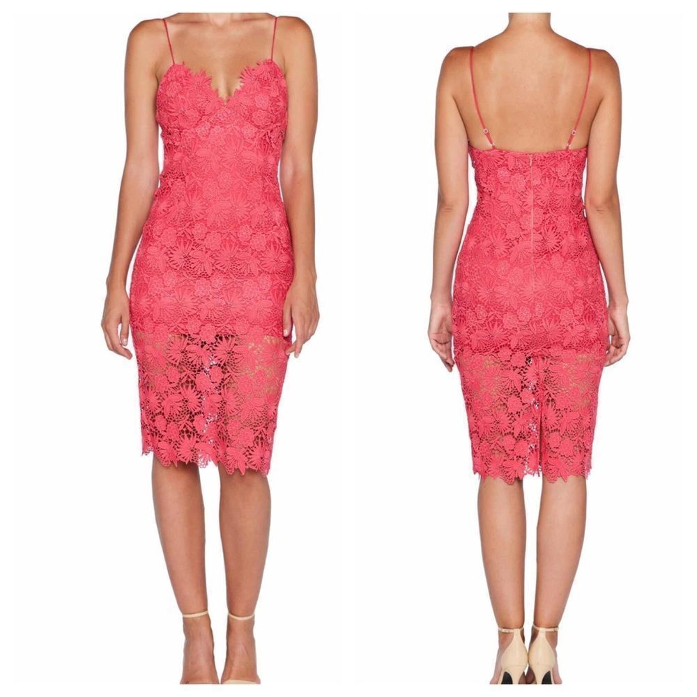 BARDOT lace cocktail dress